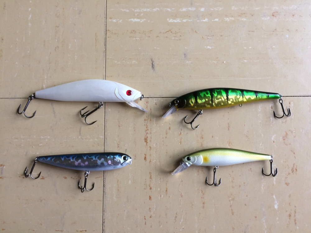 Lot leurres brochets Lucky Craft + Gunki