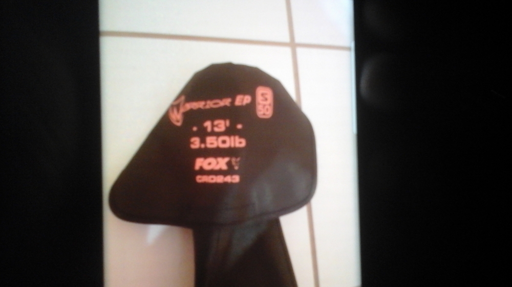 Canne warriors ep 13' 3,5 lbs fox