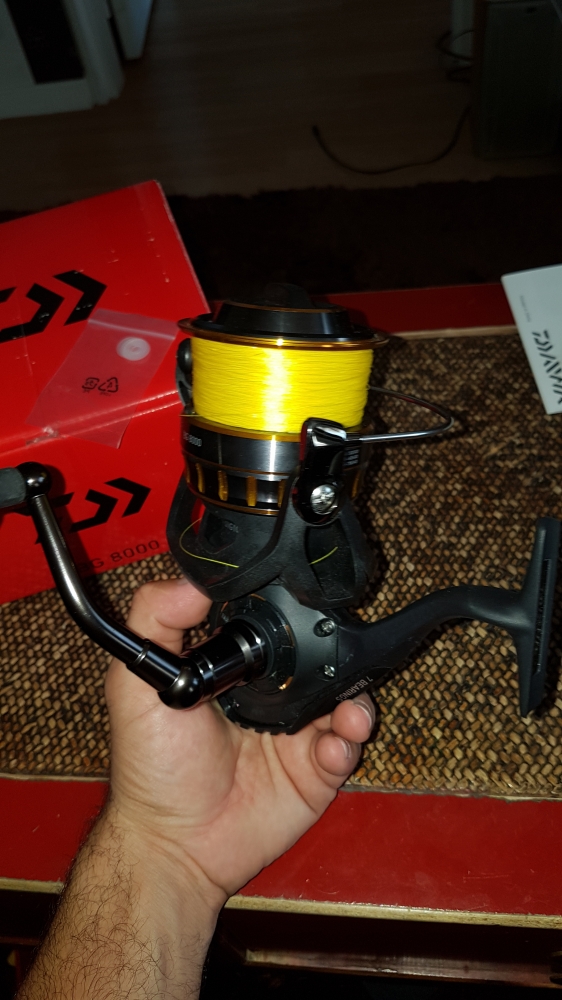 Daiwa black gold 8000