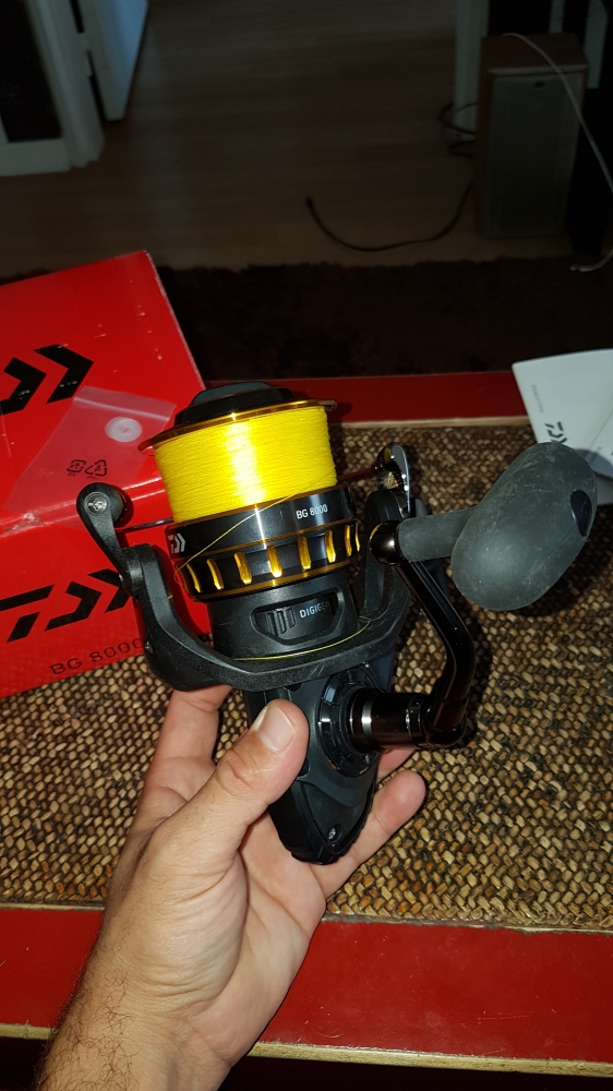 Daiwa black gold 8000