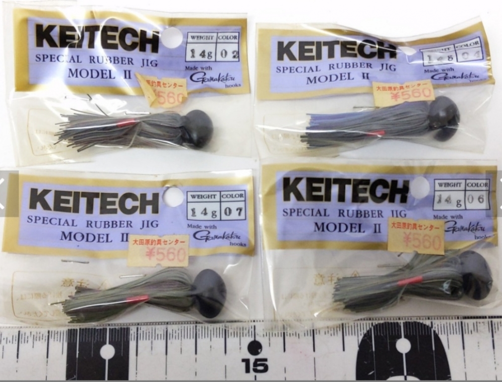 Rubber jig KEITECH / EVERGREEN / TIEMCO 