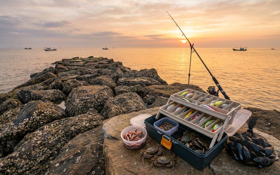 Quel appât pour la pêche en bord de mer ? Guide complet des esches