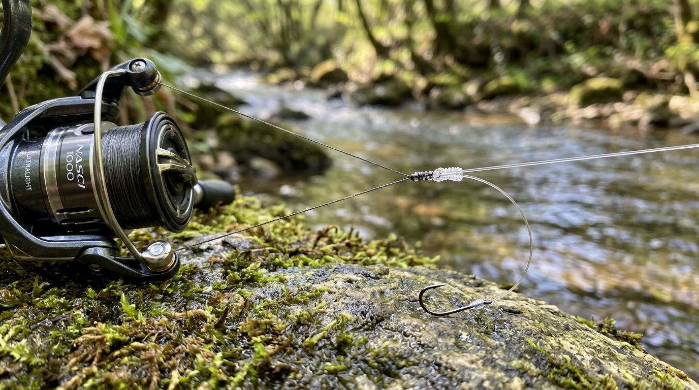 Matériel ultra-léger pour la pêche du chevesne