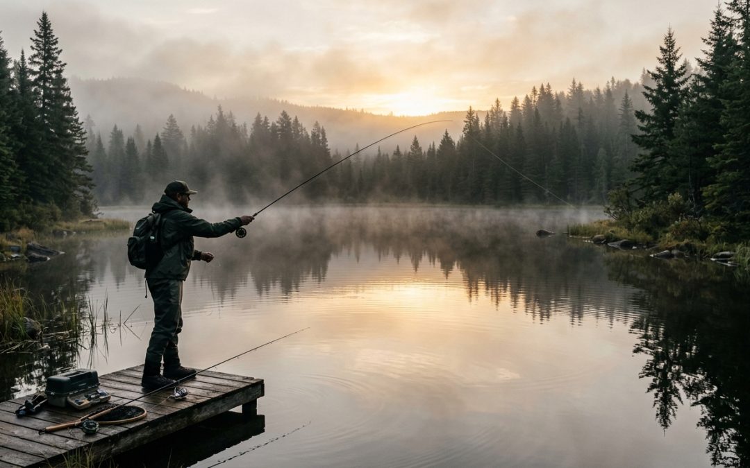 Comment pêcher la truite en étang : Matériel, Montages et Techniques