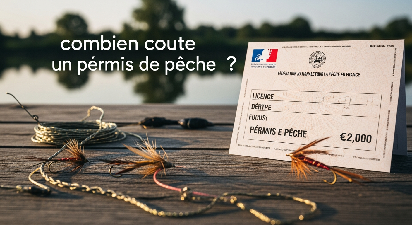 Combien coute un permis de peche : guide complet 2026