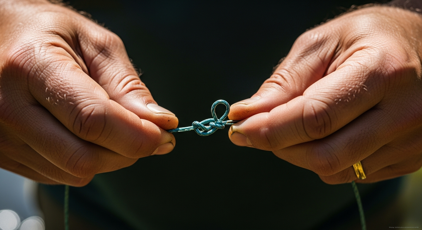 Comment faire un noeud de peche : guide des 2 essentiels